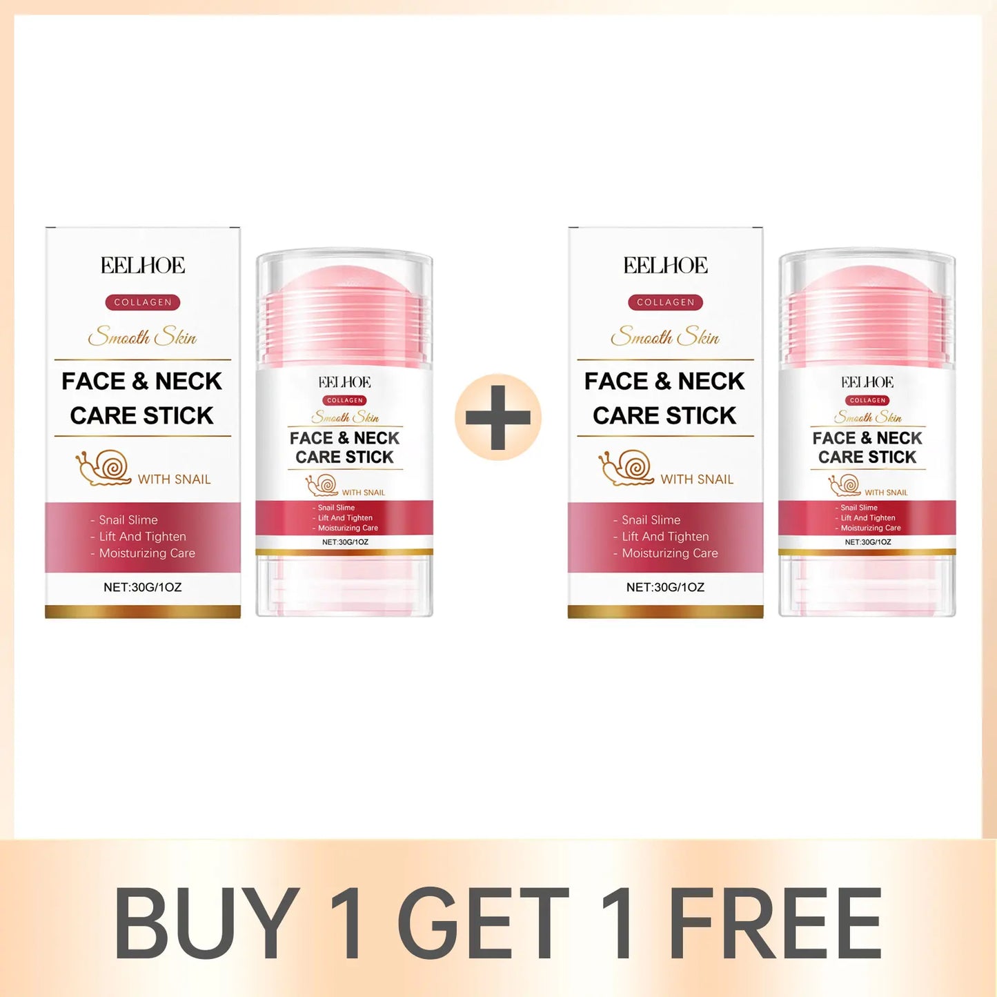 EELHOE Collagen Cream Stick – Face & Neck Firming Anti-Aging Firming Face Cream Oasis Select Buy 1 Get 1 Free