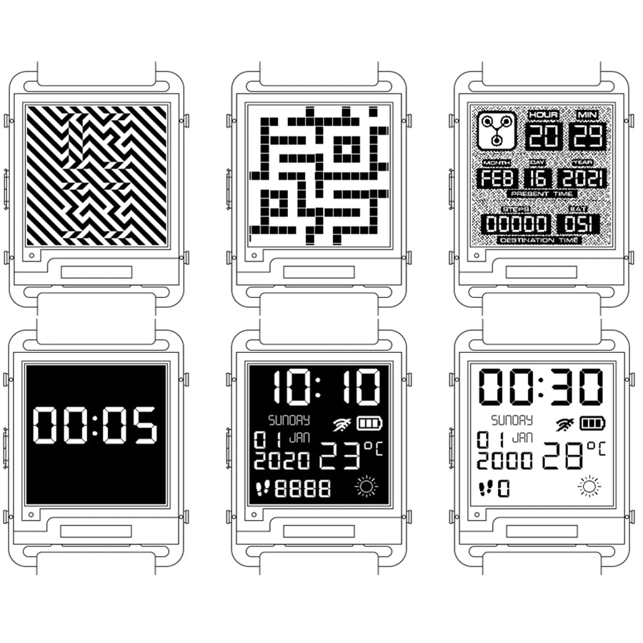 Watch V2.0 - Esp32 Based Fully Open Source Electronic Watches Smartwatch E-Paper Watch With Open Source Hardware And Software Peaceful Pleasures Health and Wellness