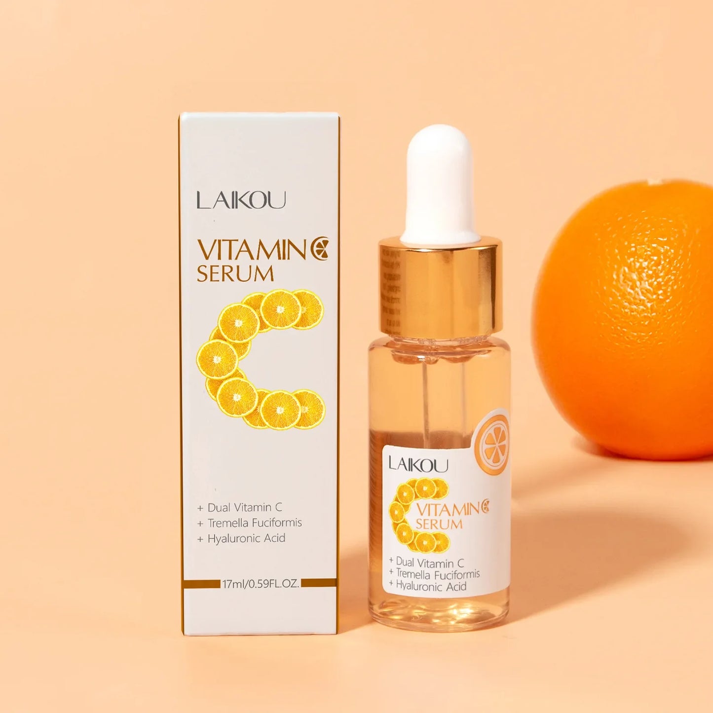 LAIKOU Vitamin C Face Serum – Hydrating & Brightening 17ml