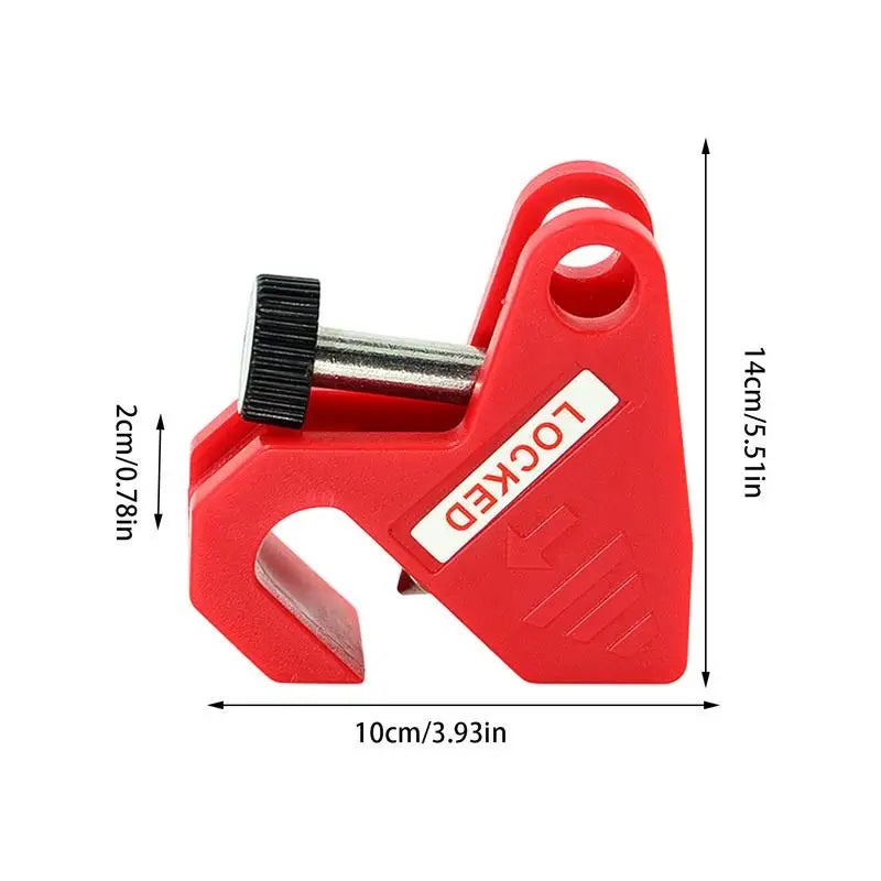 Universal Moulded Case Circuit Breaker Lockout Electrical Air Switch Handle Tool-Free MCCB Safety Lock Off LOTO Devices Peaceful Pleasures Health and Wellness