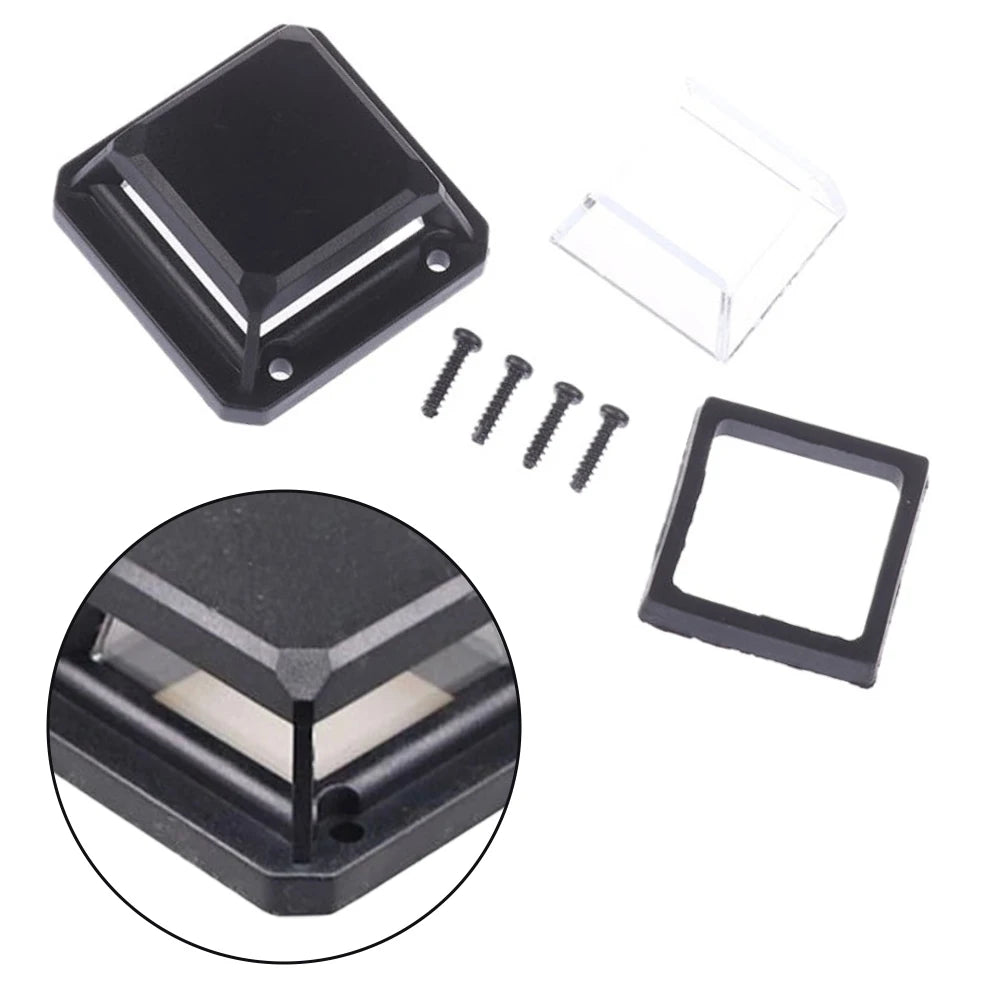 Vertical Level Glass Protector Cover Made Plastic 8 Line 12 Self