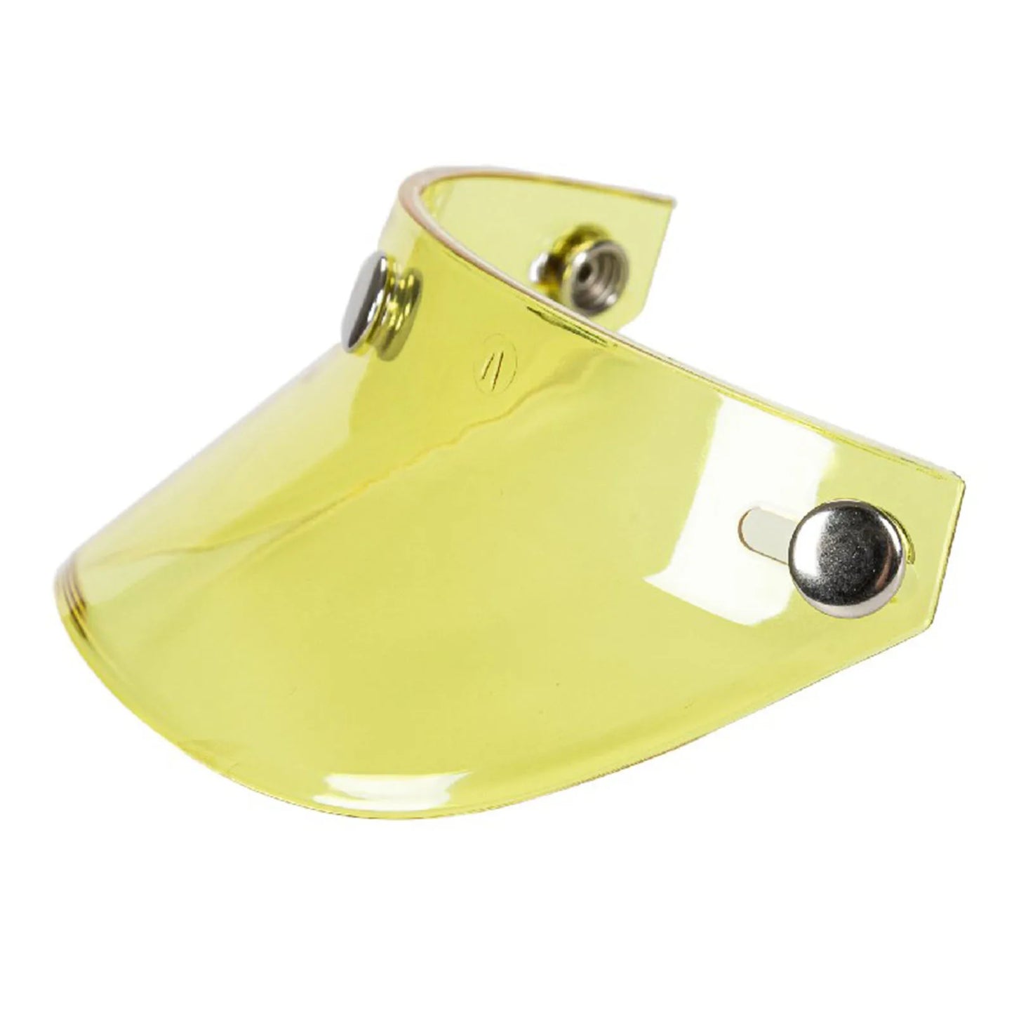 Universal 3-Snap Flip-Up Visor Wind Shield | Open Face Helmet