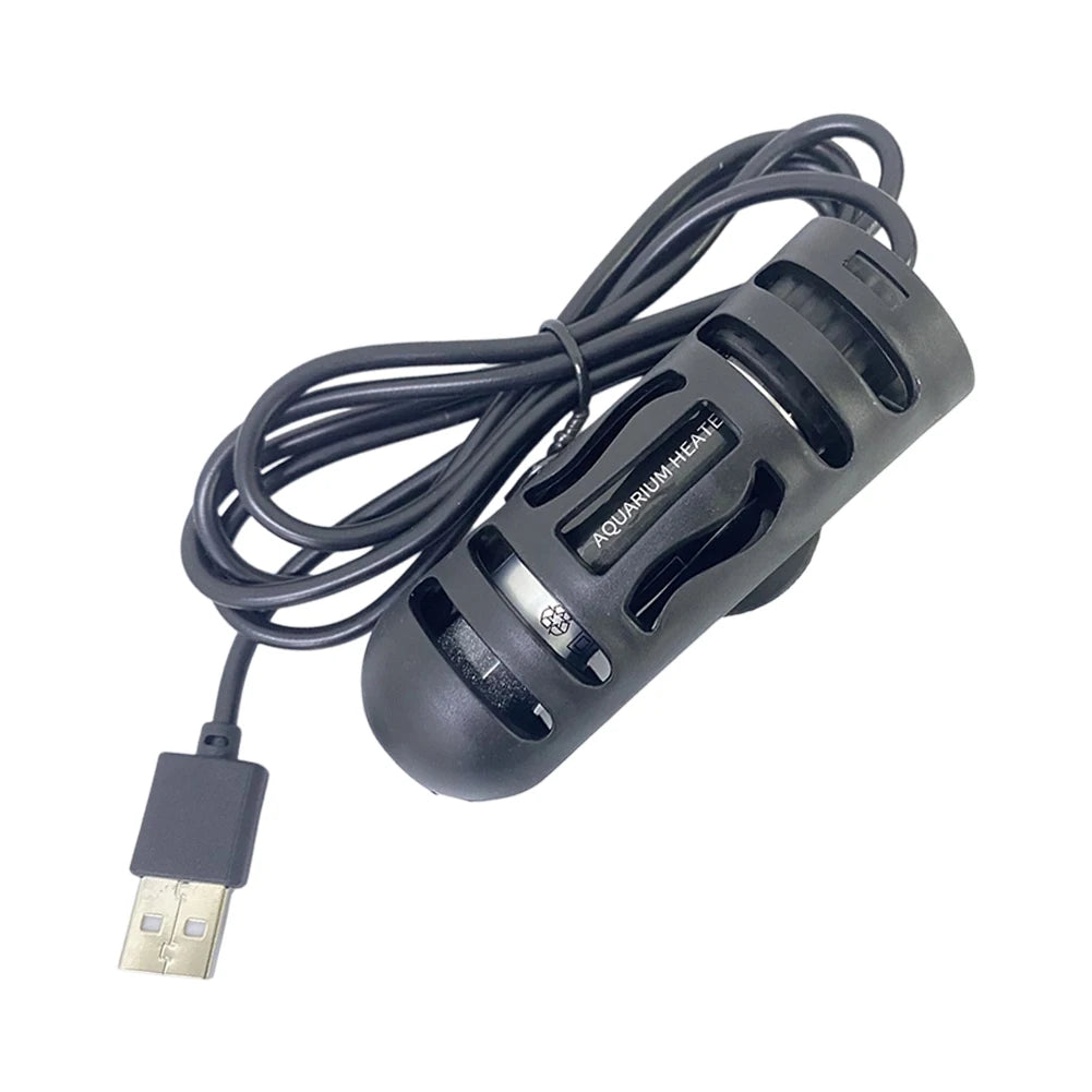 10W USB Aquarium Heater Low Voltage Operation Auto Temperature