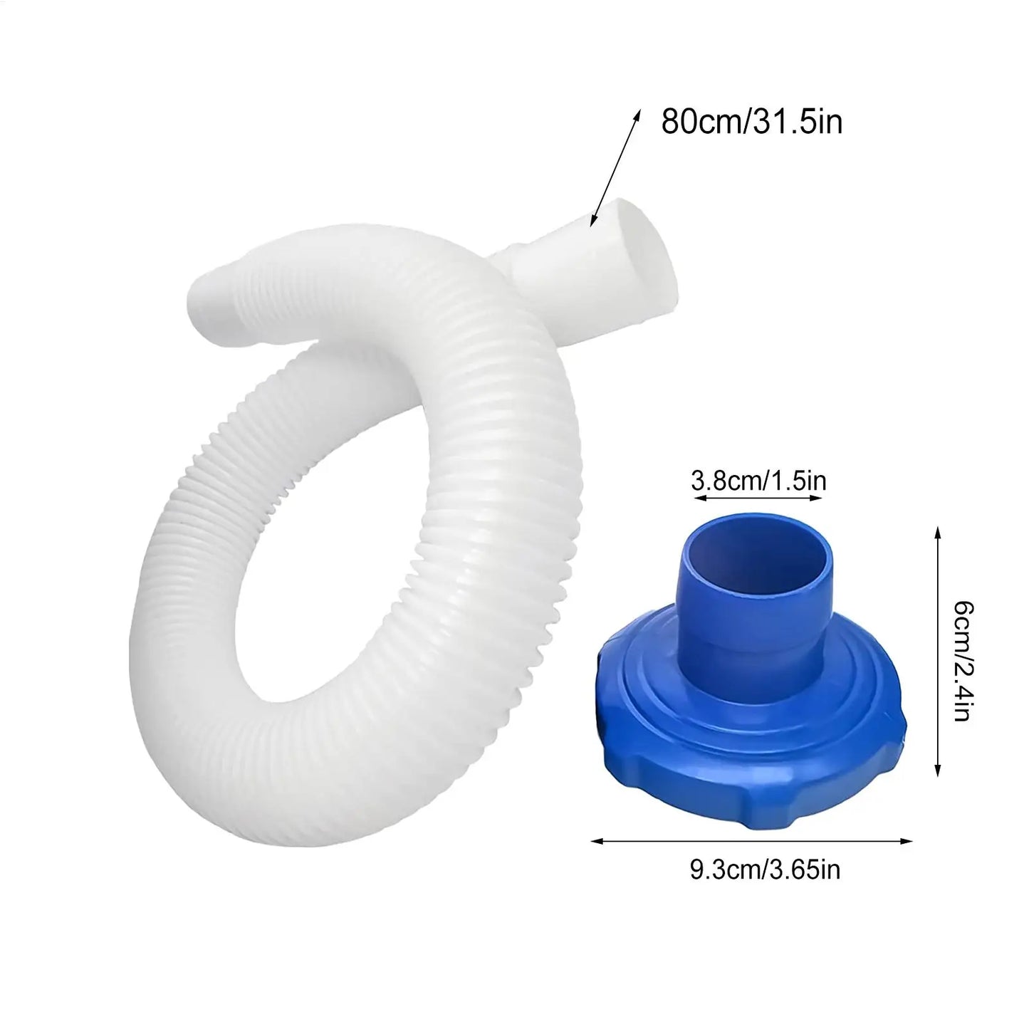 Pool Skimmer Vacuum Plate Quick Connect Replacement Kit