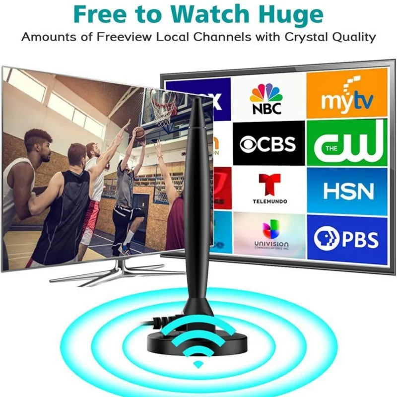 Indoor/Outdoor Digital TV Antenna – Dual Amplifier DVB-T DTMB