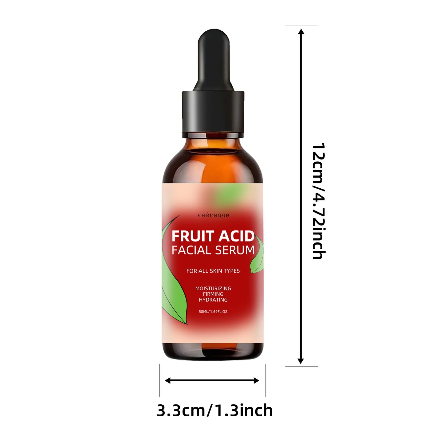 Veérenae Fruit Acid Facial Serum – Firming & Oil-Free