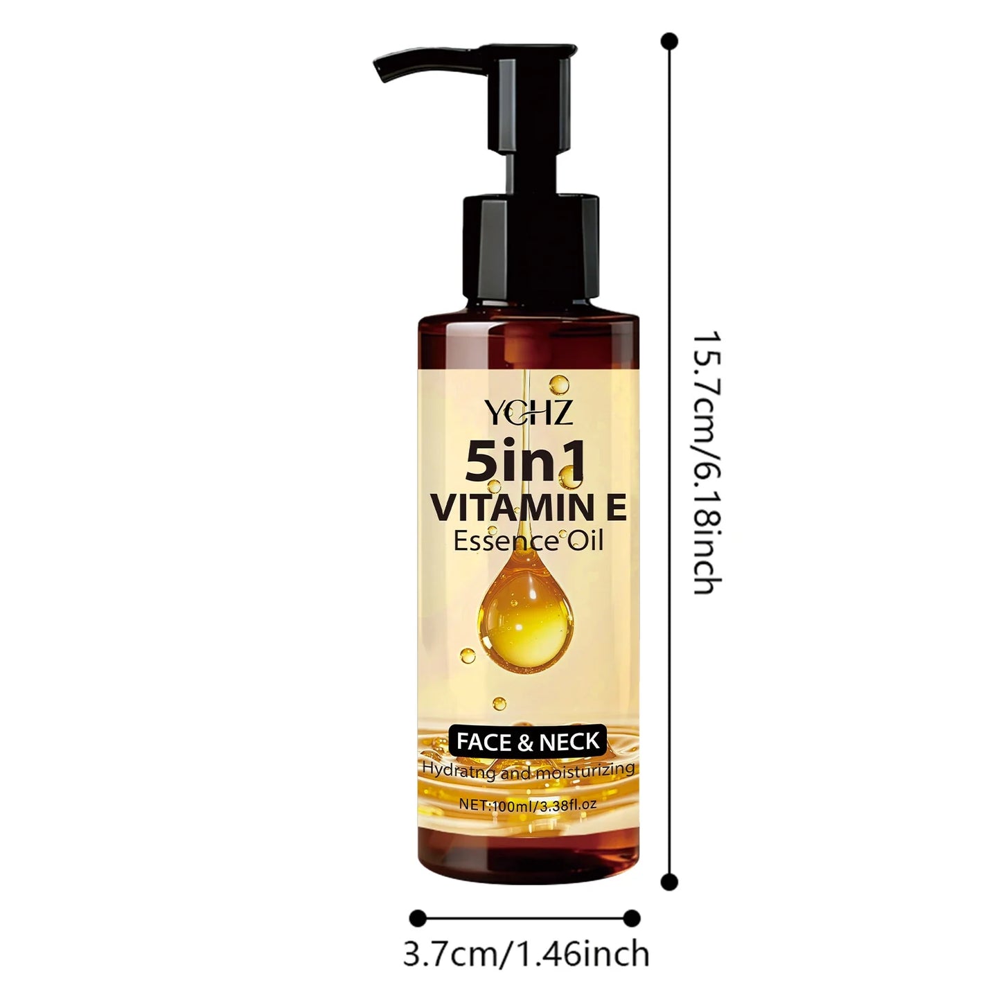 Vitamin E Essential Oil – Hydrating & Firming Face & Body Oil