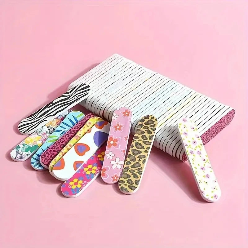 Vibrant Mini Nail File Double-sided High-quality Manicure Pedicure