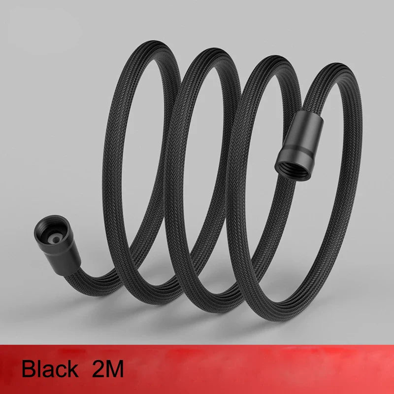 Flexible Shower Hose 1.5m/2m G1/2 – Nylon Bathroom Pipe