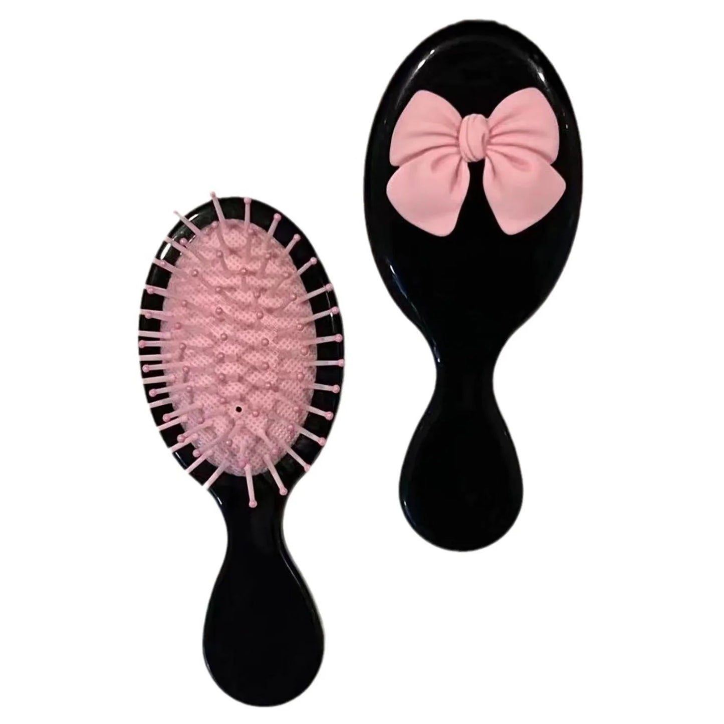 Mini Folding Air Cushion Detangler Hair Brush & Scalp Massager Detangler Hair Brush Peaceful Pleasures Health and Wellness style 1
