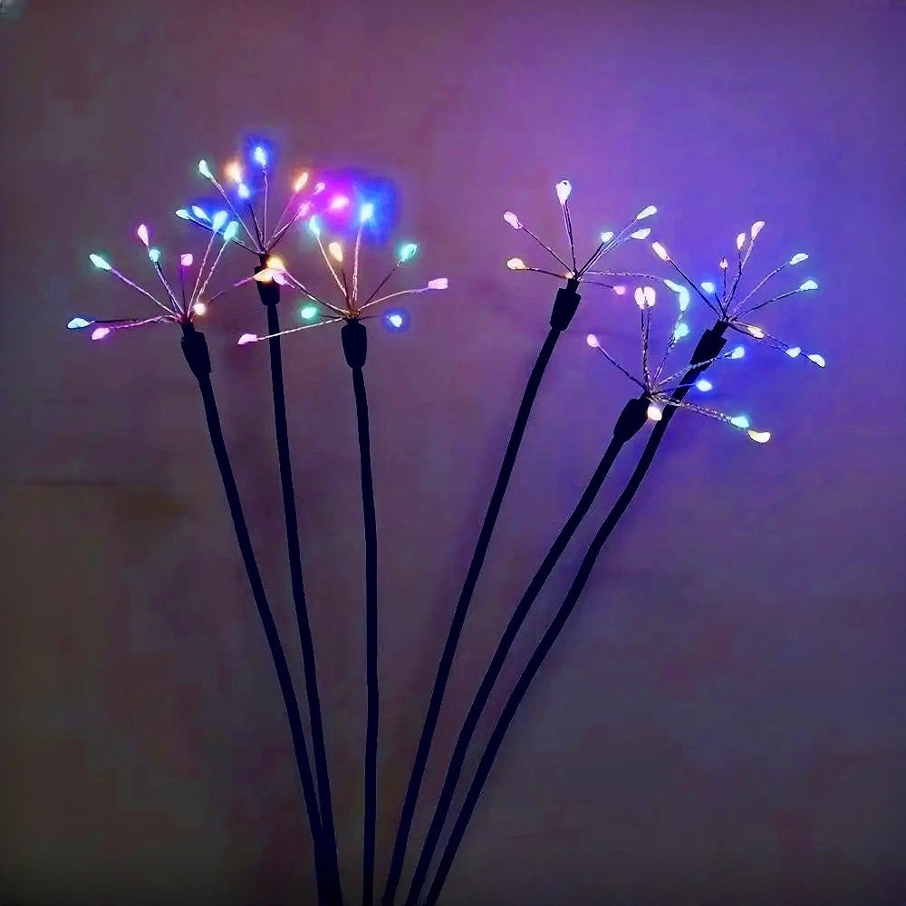 Solar Fireworks Garden Lights – Patio, Party & Holiday Decor