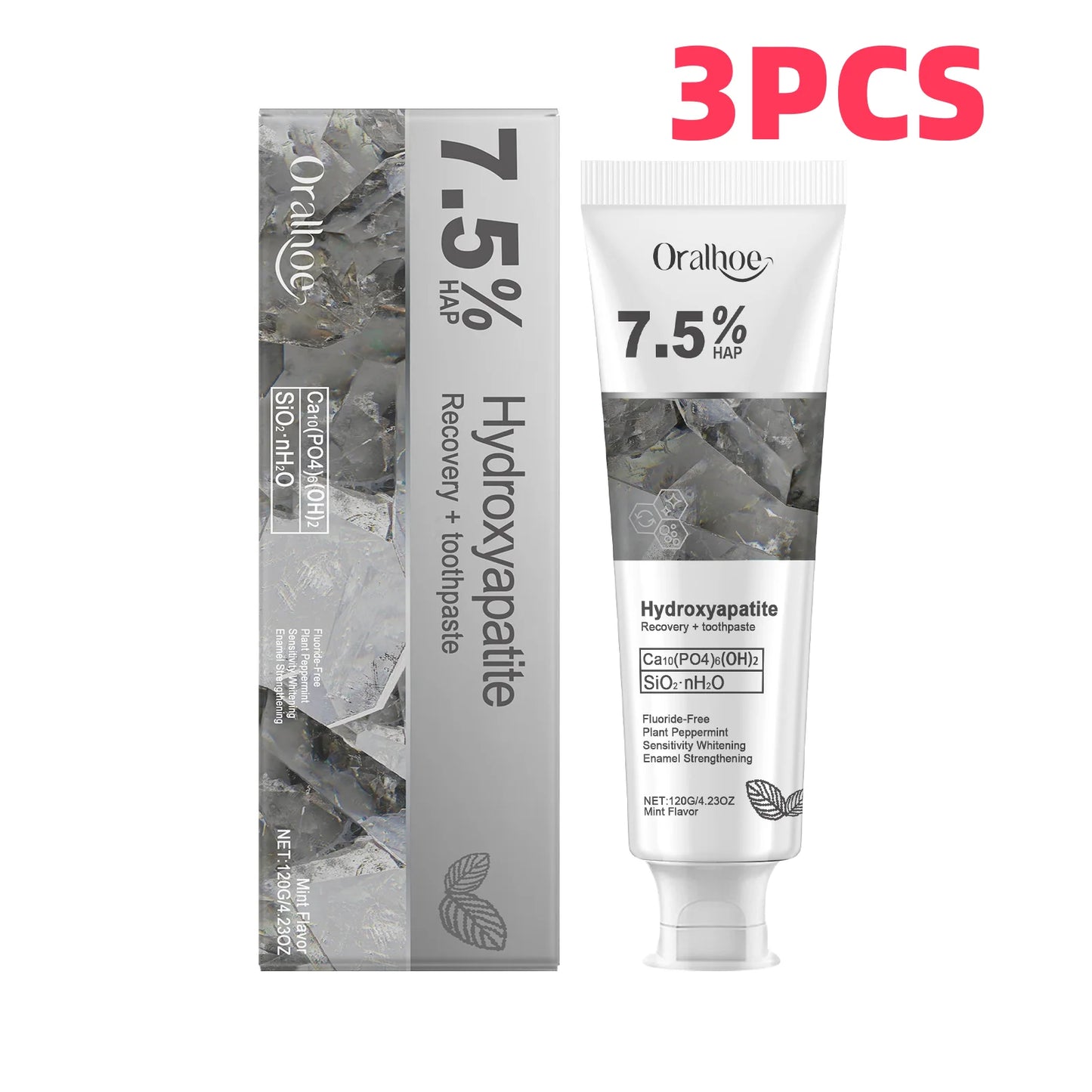 Oralhoe Whitening Toothpaste – Fresh Breath & Deep Clean 120g