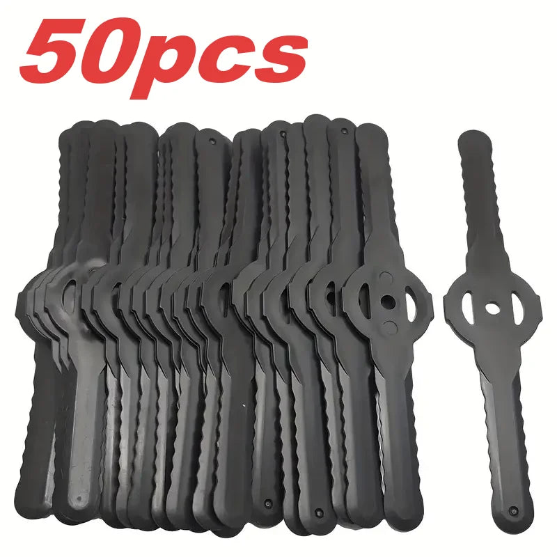 10- Plastic Blade Cutter Replacement Cordless Grass Trimmer Strimmer