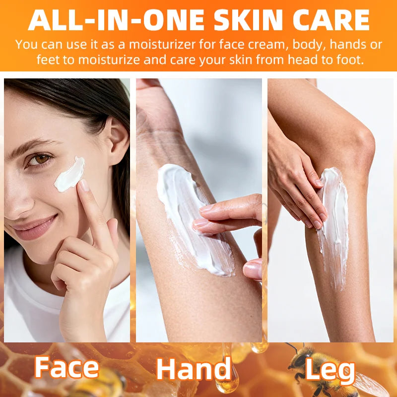 Quick-Absorbing Honey Shea Butter Body Cream | Gentle Long-Lasting Moisturizer for Sensitive Skin Peaceful Pleasures Health and Wellness
