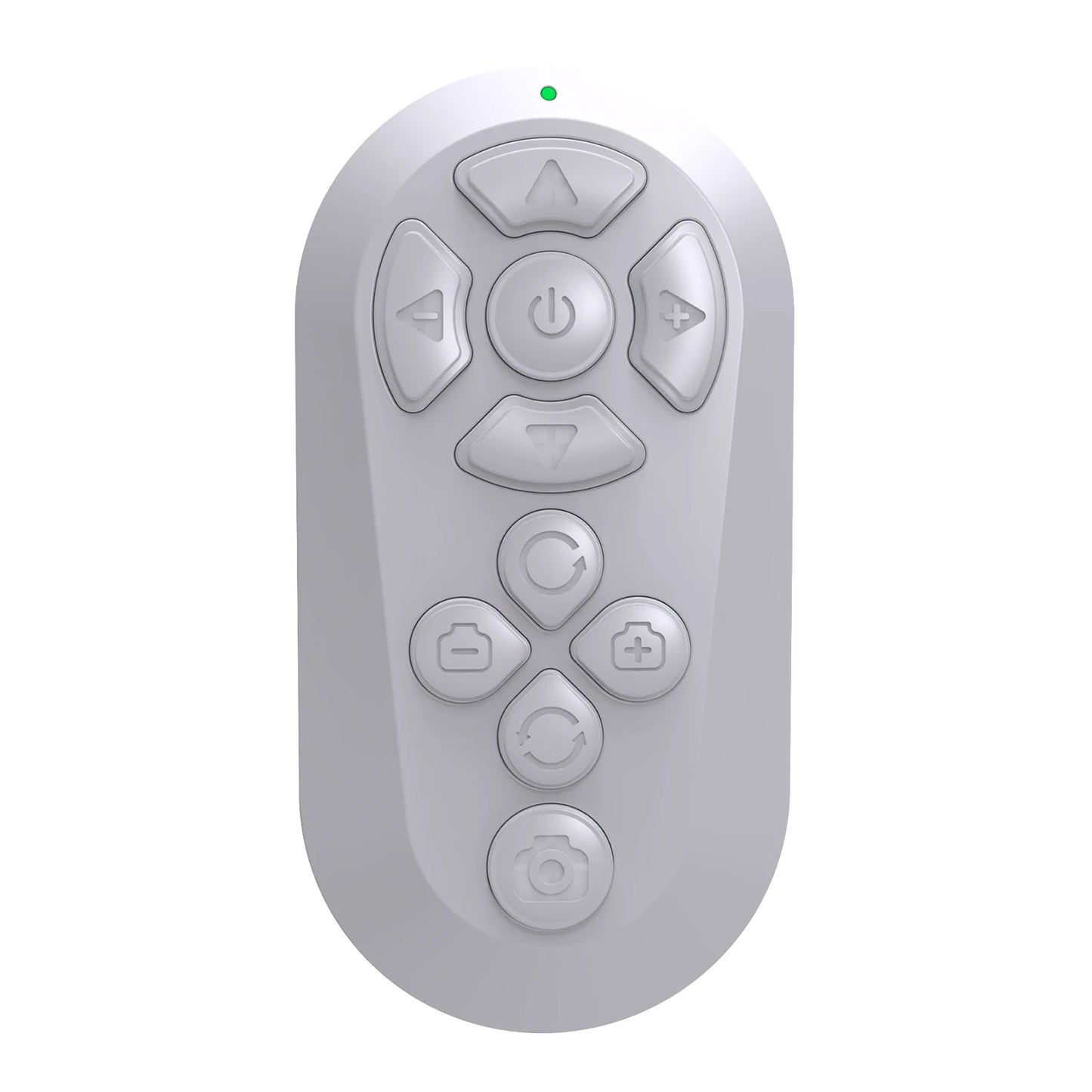 Wireless Camera Remote Control with Zoom Page Turner for iPhone & Android Wireless Video Scrolling Remote for Photo and Vlogging Peaceful Pleasures Health and Wellness White
