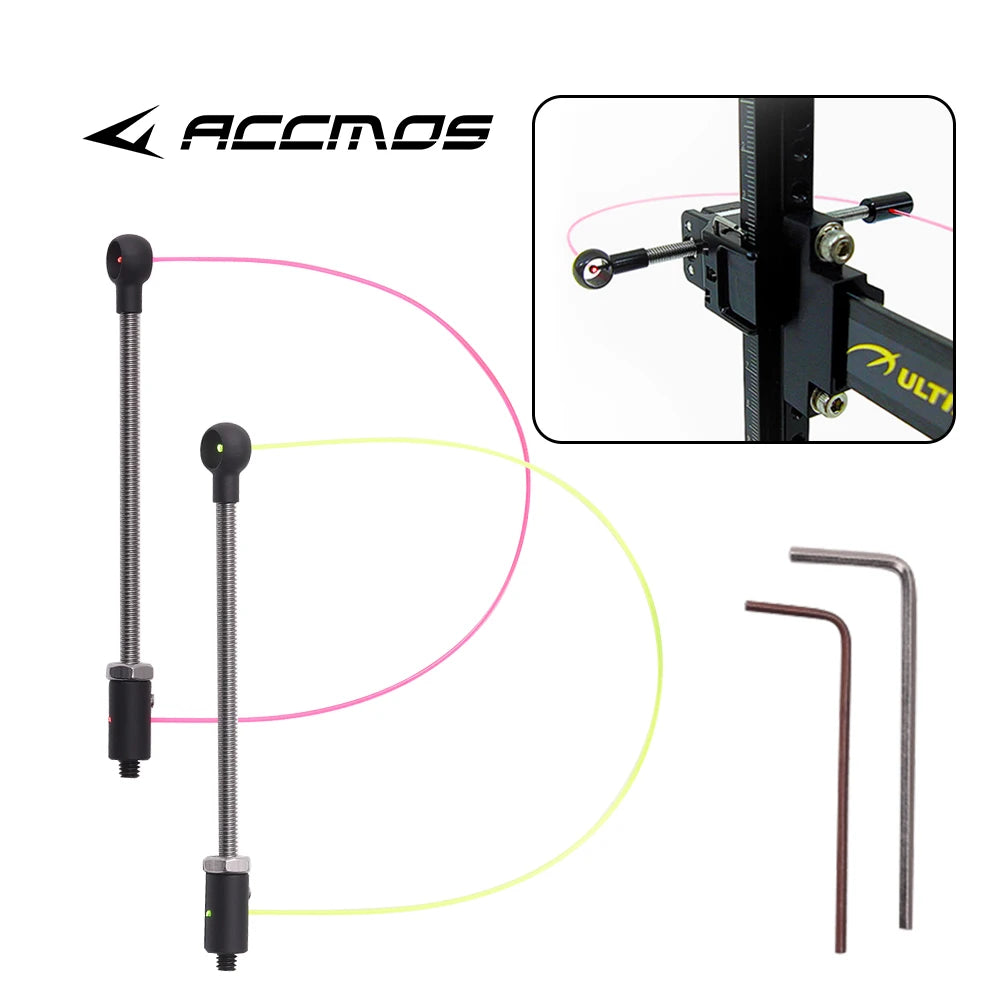 Archery Sight Pin Optical Fiber Recurve Bow 8-32 Unc Screw Thread