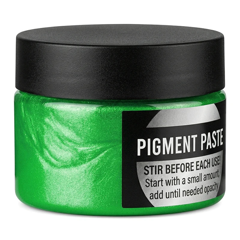 50g Shimmer Metallic Blue-Green Pearl Pigment – Pearlescent Colorant for UV Resin, Epoxy & DIY Jewelry Making