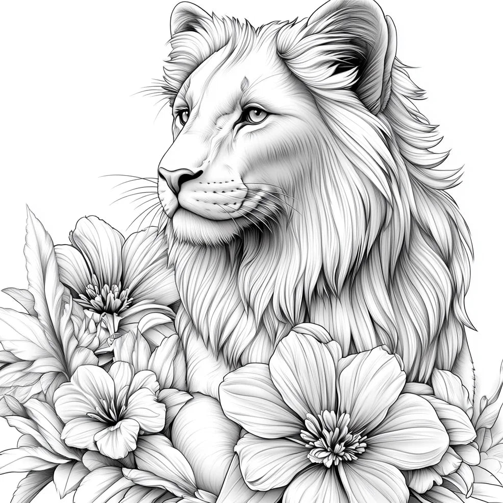 Bview Art 20 Pages Adult Coloring Books Stress Relief Doodle Drawing