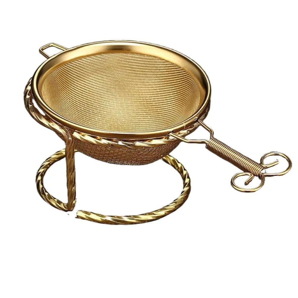 Fine Mesh Stainless Steel Tea Strainer & Coffee Filter