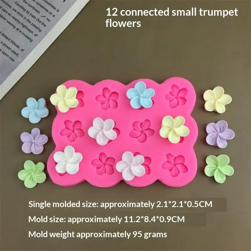 3D Flower Silicone Cake Mold – Nonstick Mousse & Chocolate Mould