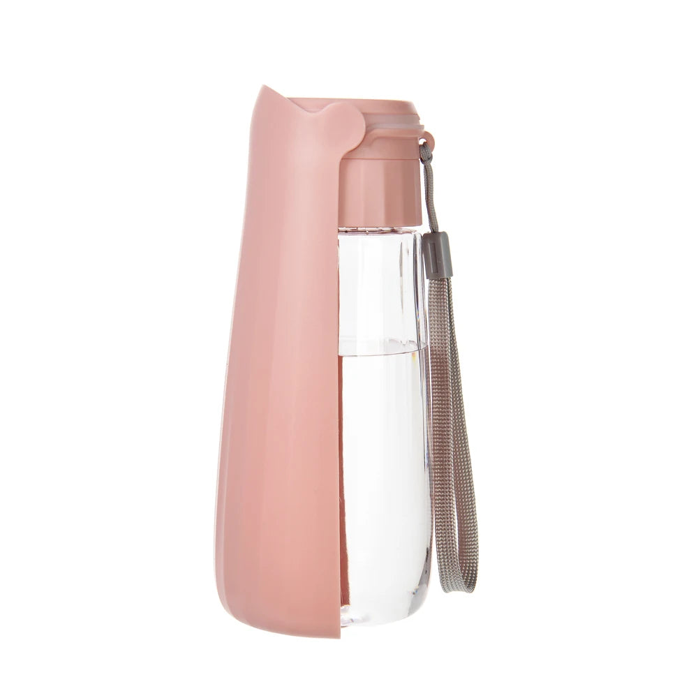 Portable Leak-Proof Dog Water Bottle & Bowl – 550ml