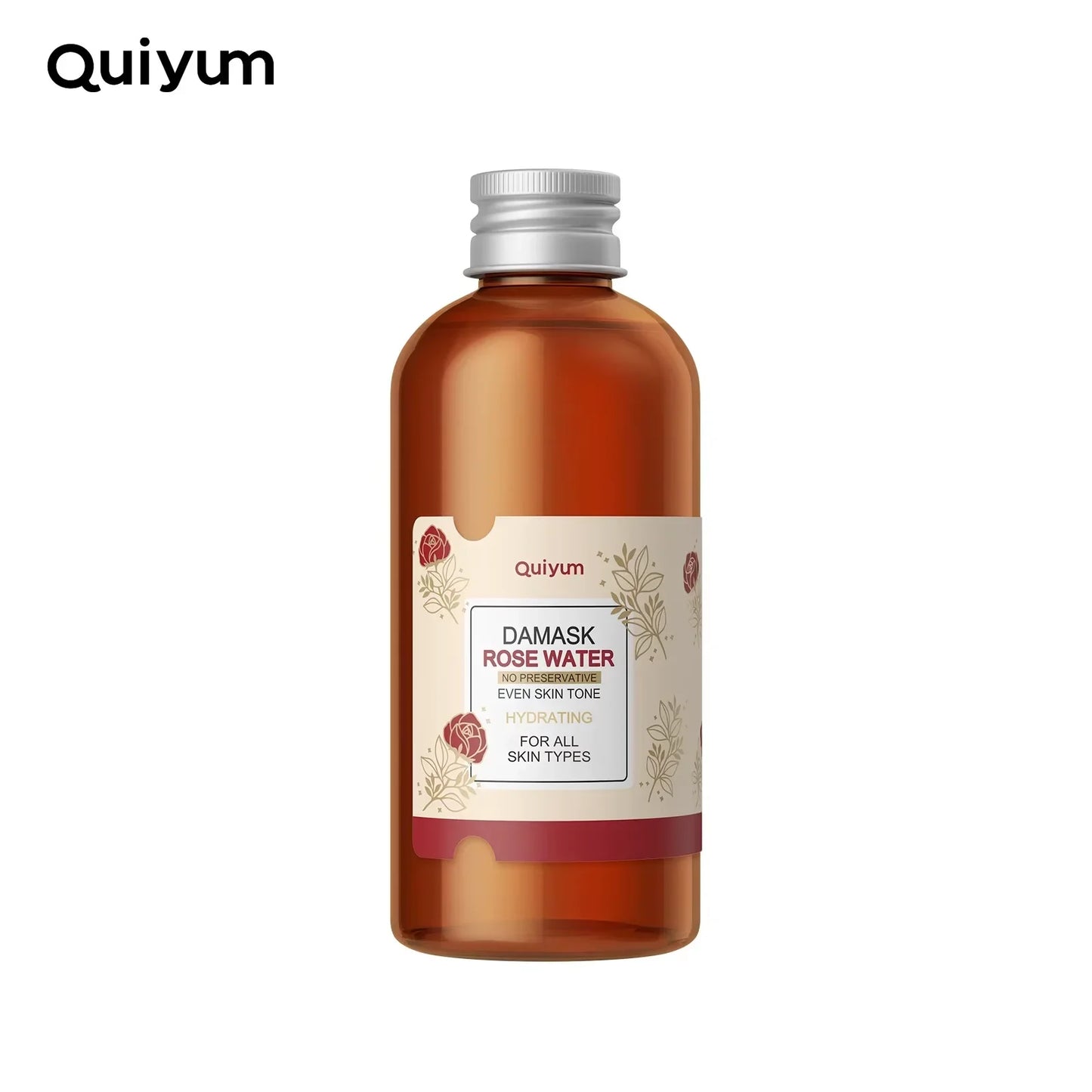 QUIYUM Rose Water Facial Toner – Organic Rose Petal 100ml