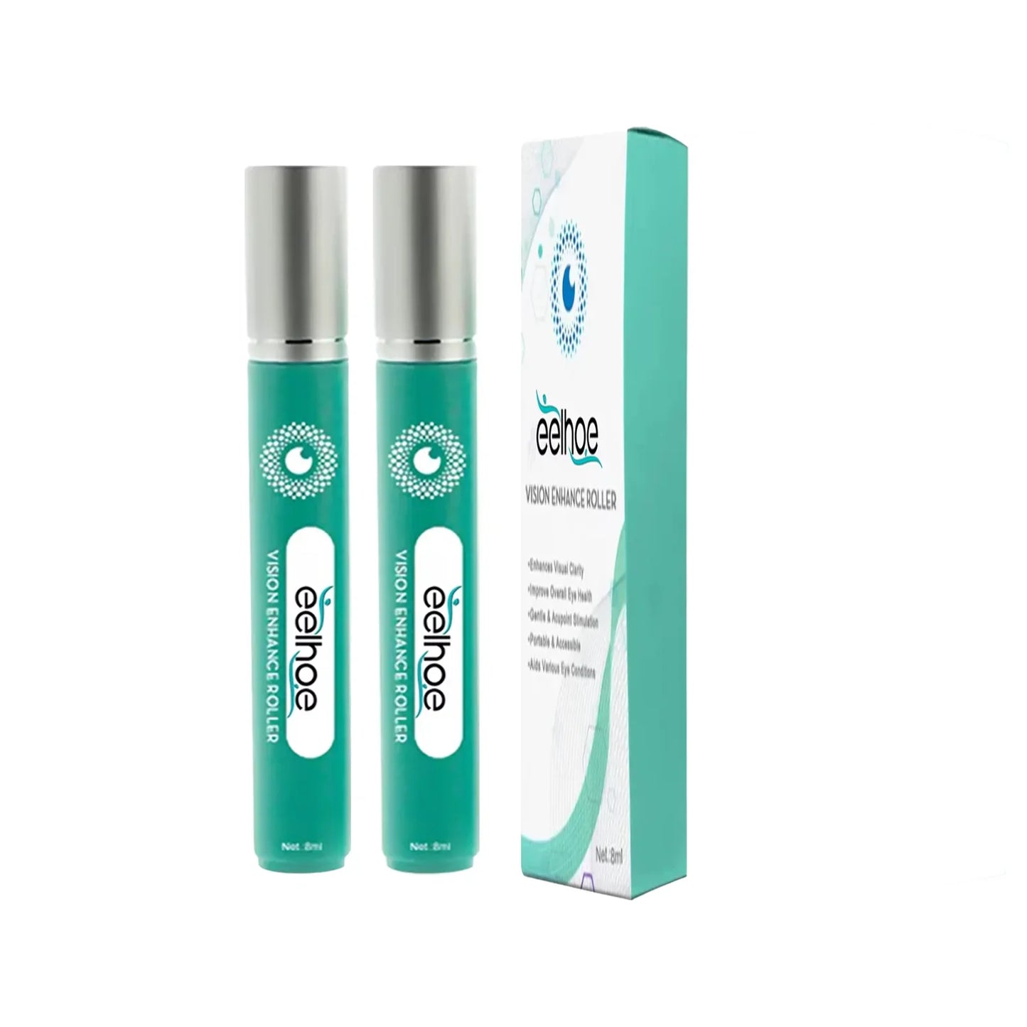 Eye Serum & Massage Roller – Moisturizing Eye Care Set