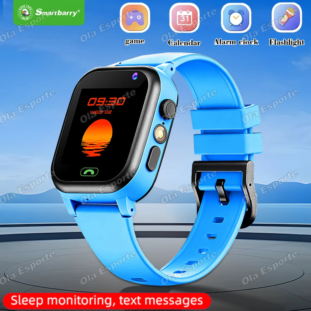 Kids Smart Watch GPS SOS Video Call Camera Waterproof Gift