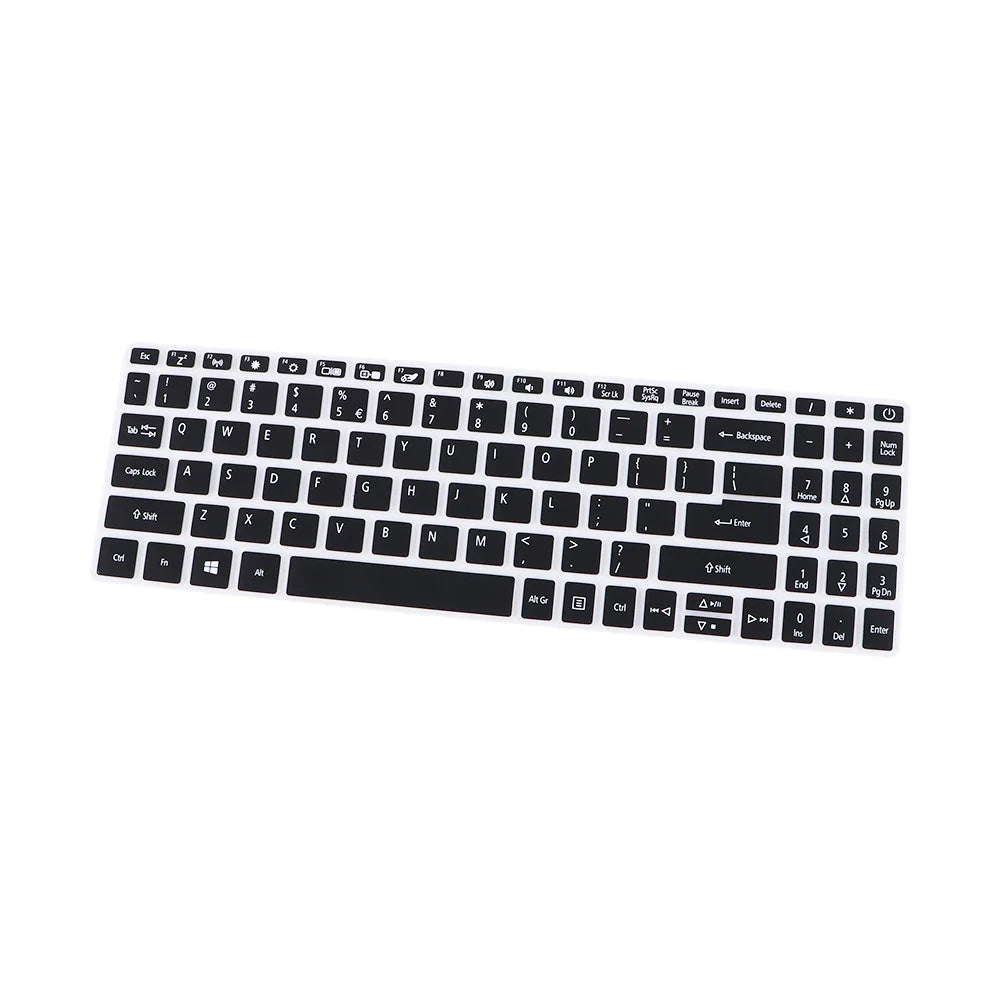 Notebook Keyboard Cover Keyboard Cover Protector Keyboard Skin Laptop Keyboard Cover Peaceful Pleasures Health and Wellness black