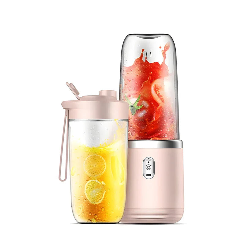 Portable USB Juicer Blender 400ml – Compact Smoothie Maker
