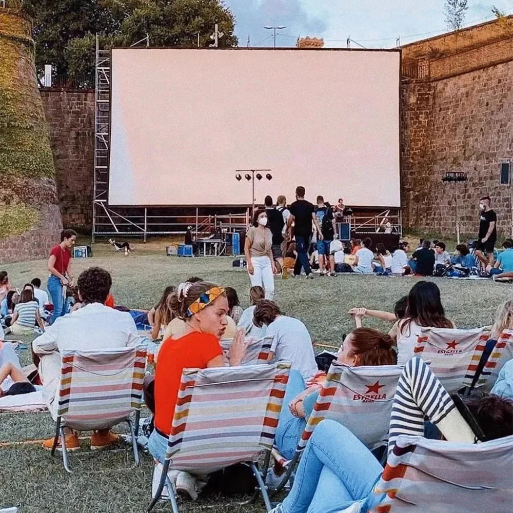 Portable Projector Screen 150/180 Inch 16:9 | Outdoor & Home Theater Peaceful Pleasures Health and Wellness