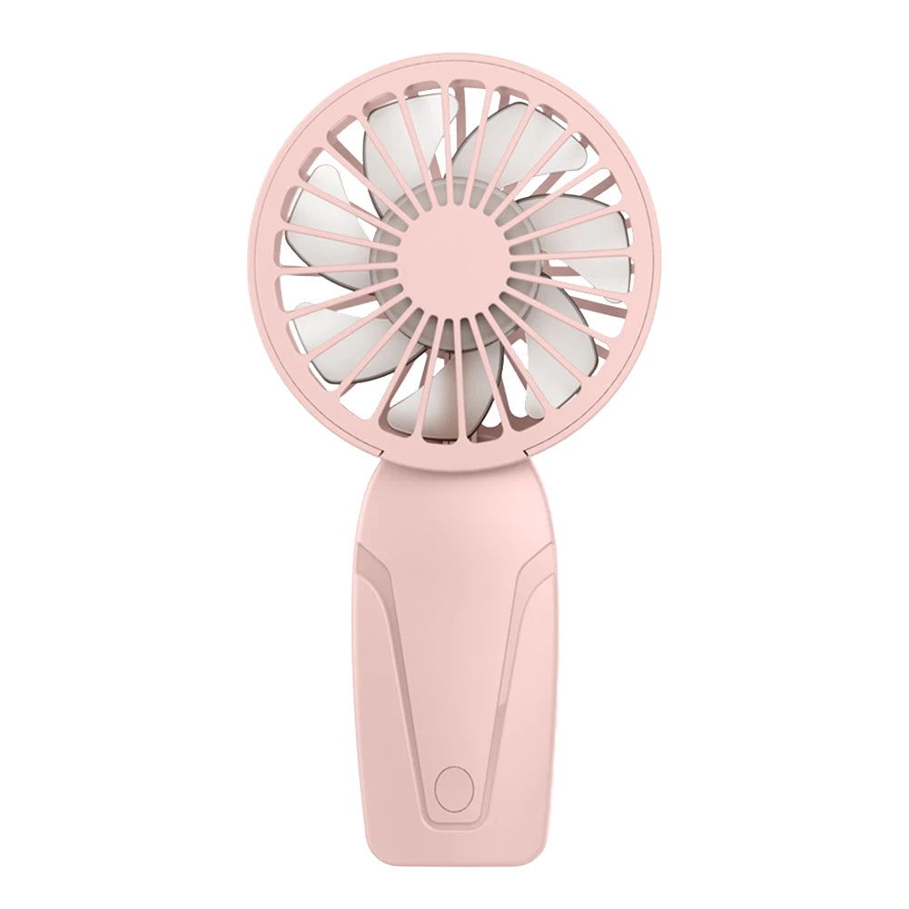 USB Rechargeable Mini Personal Fan – 3-Speed Compact Cooler Peaceful Pleasures Health and Wellness
