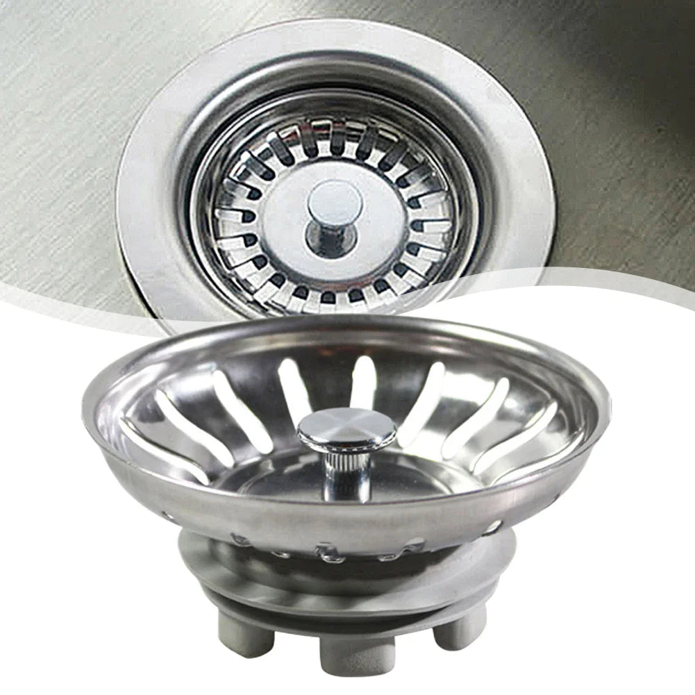 Stainless Steel Sink Strainer – Clog-Free Kitchen Drain Filter