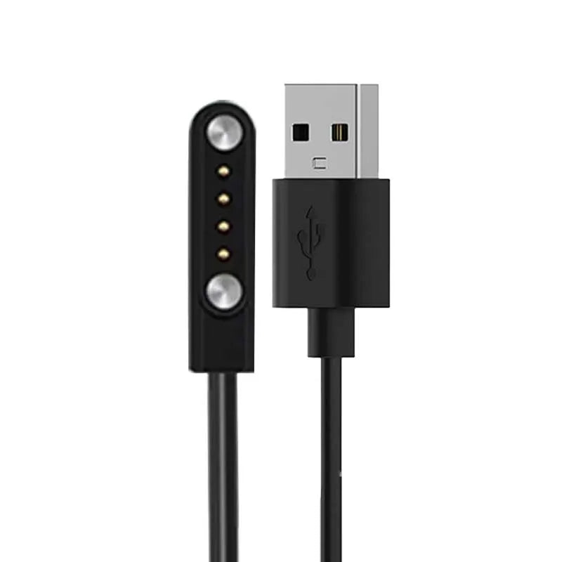 2-Pin & 4-Pin Smartwatch USB Dock Charger Adapter Cable Peaceful Pleasures Health and Wellness W67