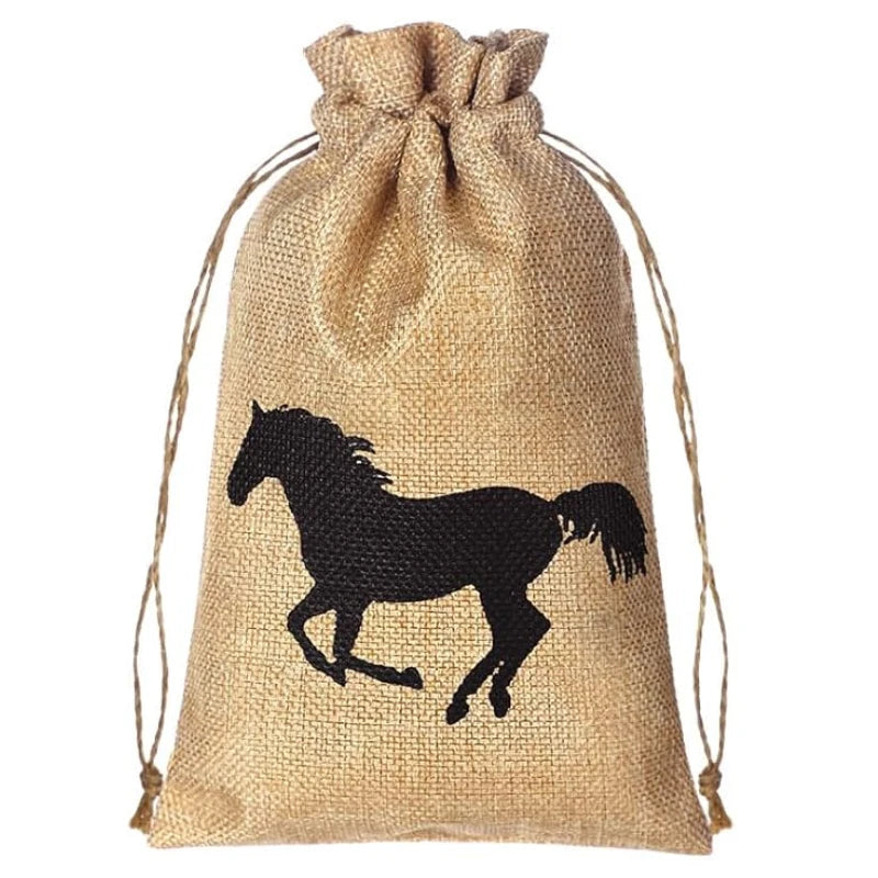 Western Cowboy Party Gift Bags | Horsehead & Horseshoe 5 Pack