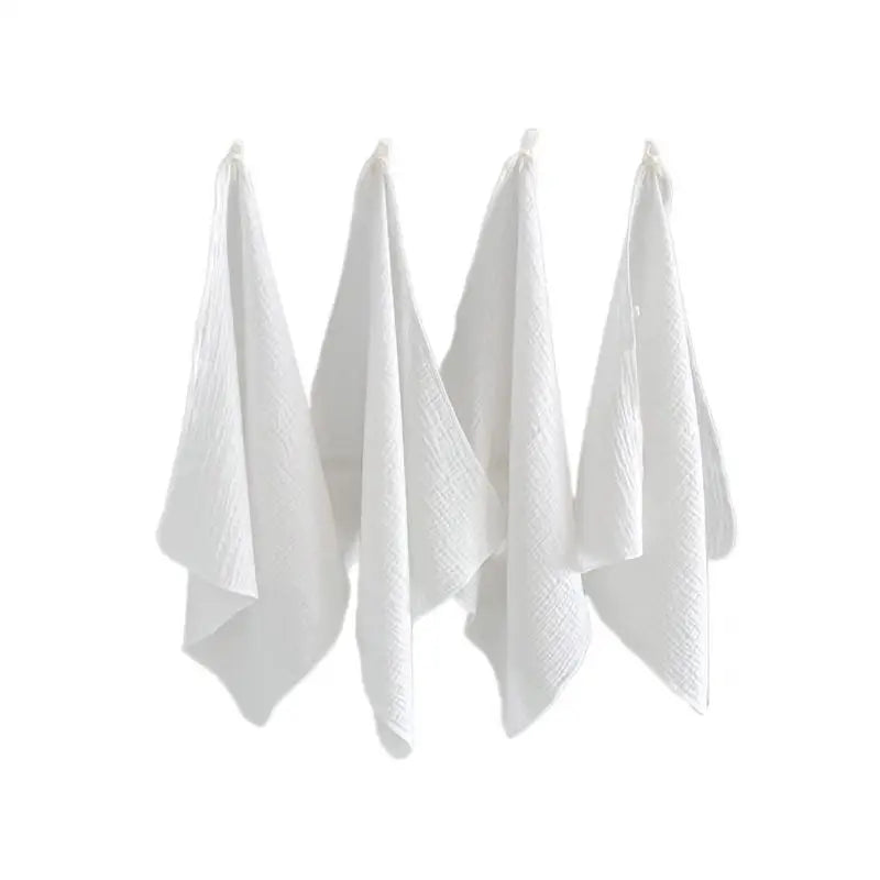 Baby Washcloths 3-4 Pack | Soft Cotton Newborn Face Towels