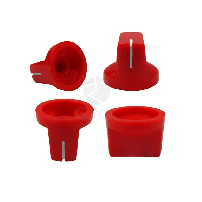 Multi Flet Head Guitar Pedal Knob Electric Pot Potentiometer Knobs