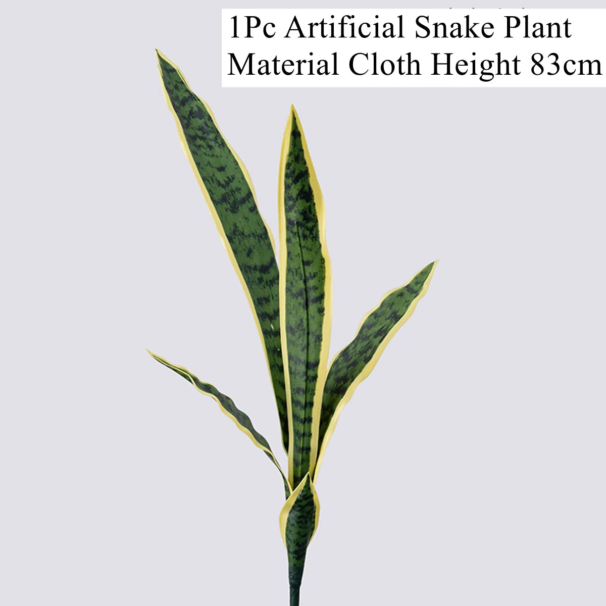 Artificial Snake Plant Silk Decor – Indoor & Outdoor Use