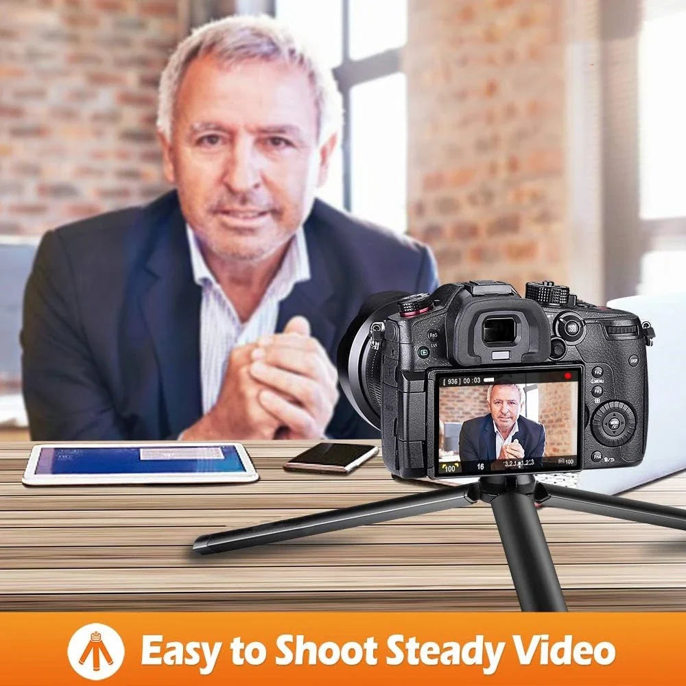 VeFly Aluminum Mini Tripod for Gimbal, DSLR & Camera | Tabletop
