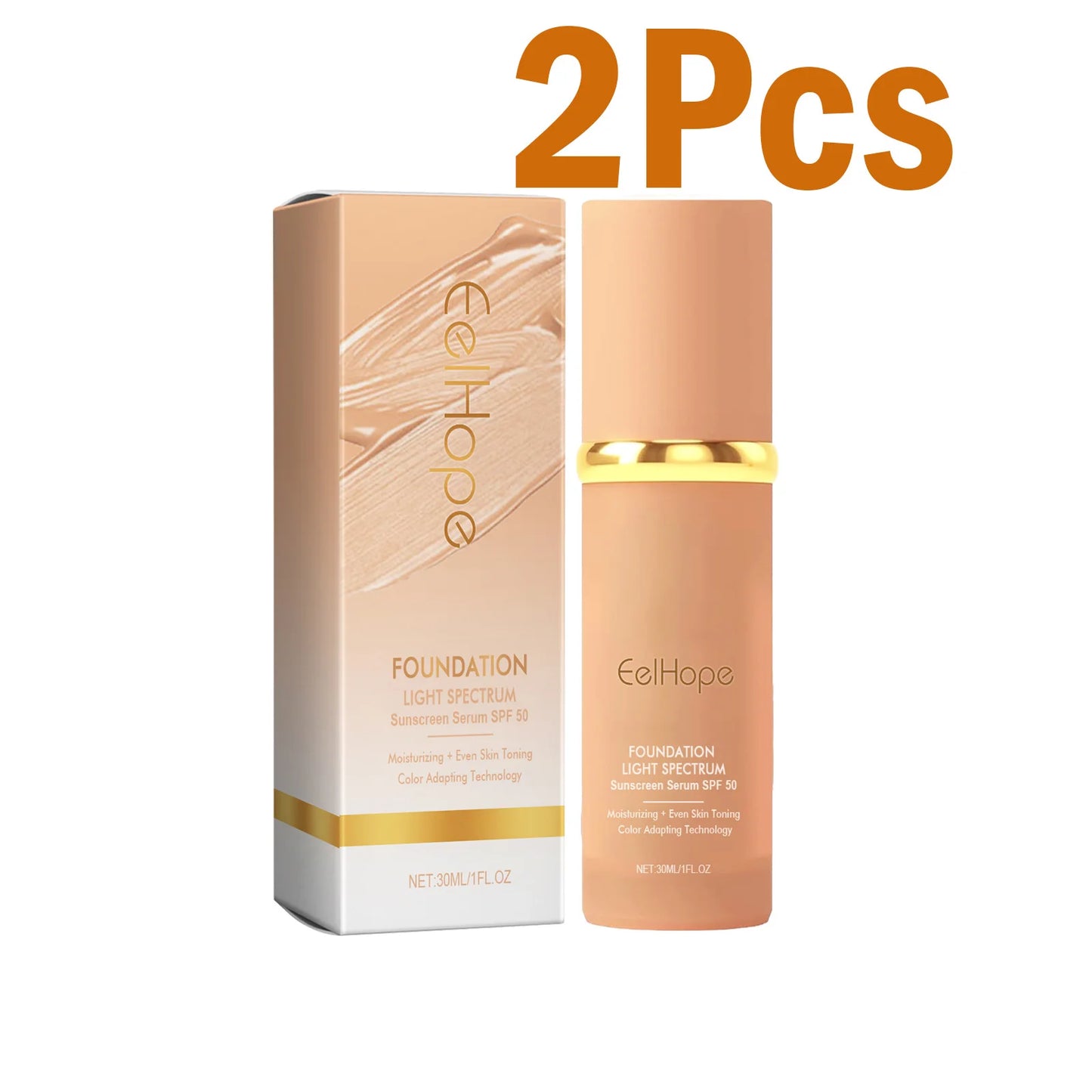 4-in-1 Color Changing Foundation SPF 50 Serum | Full Coverage