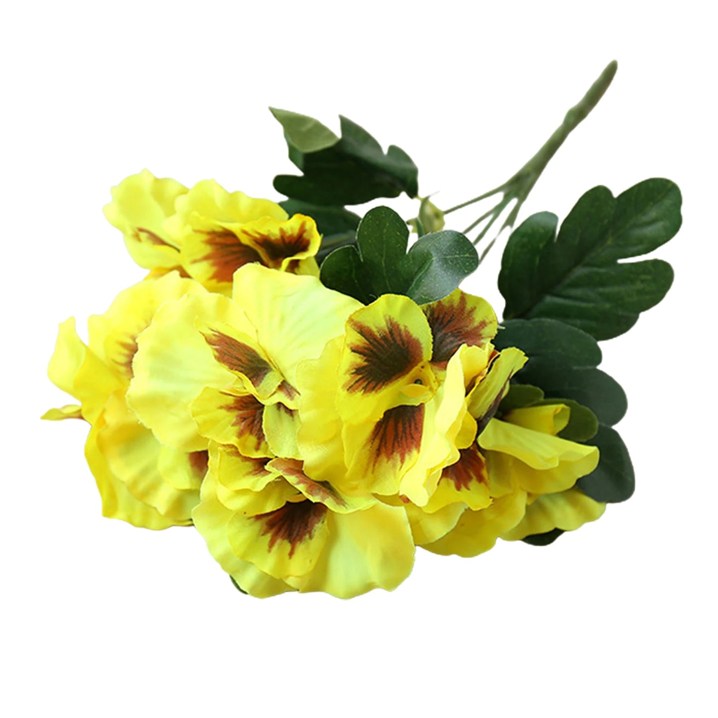 Artificial Pansy Flowers 10 Heads Fake Flower Wedding Party Home