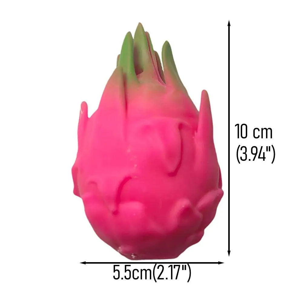 Dragon Fruit Squishy Fidget Squeeze Sensory Toy | Kids & Adults Squishy Fidget Toy Peaceful Pleasures Health and Wellness