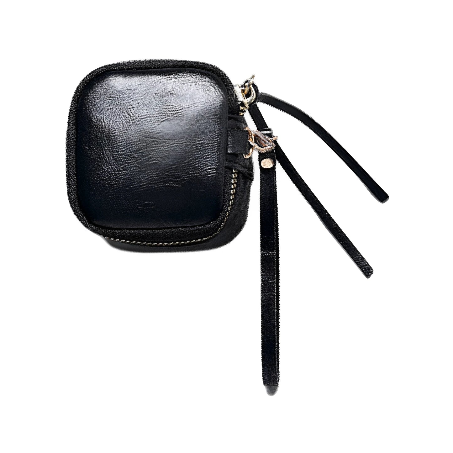 Ladies Elegant PU Coin Purse Compact Size Fashionable Style Mini Purse Suitable for Shopping Traveling Birthday Gifts Peaceful Pleasures Health and Wellness Square black