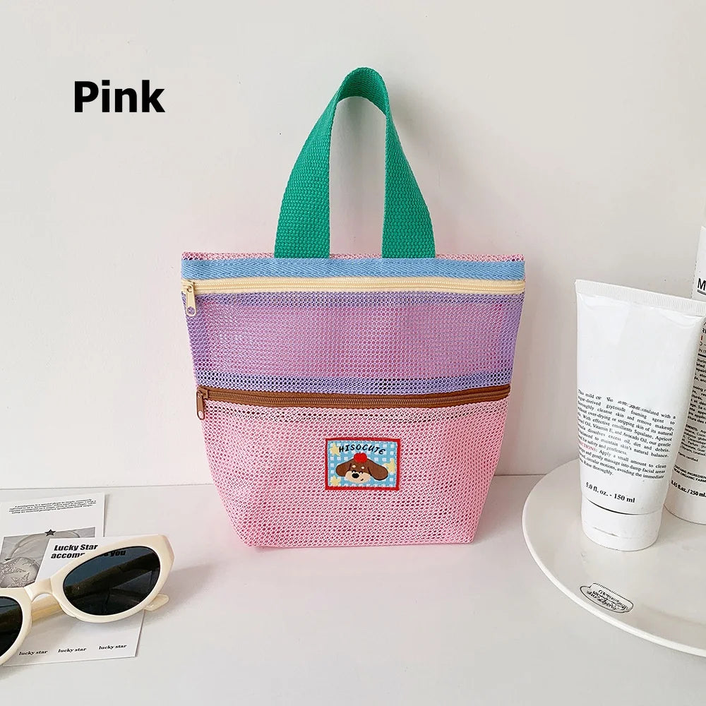 Mesh Shower Caddy Bag | Hanging Toiletry Organizer for Travel
