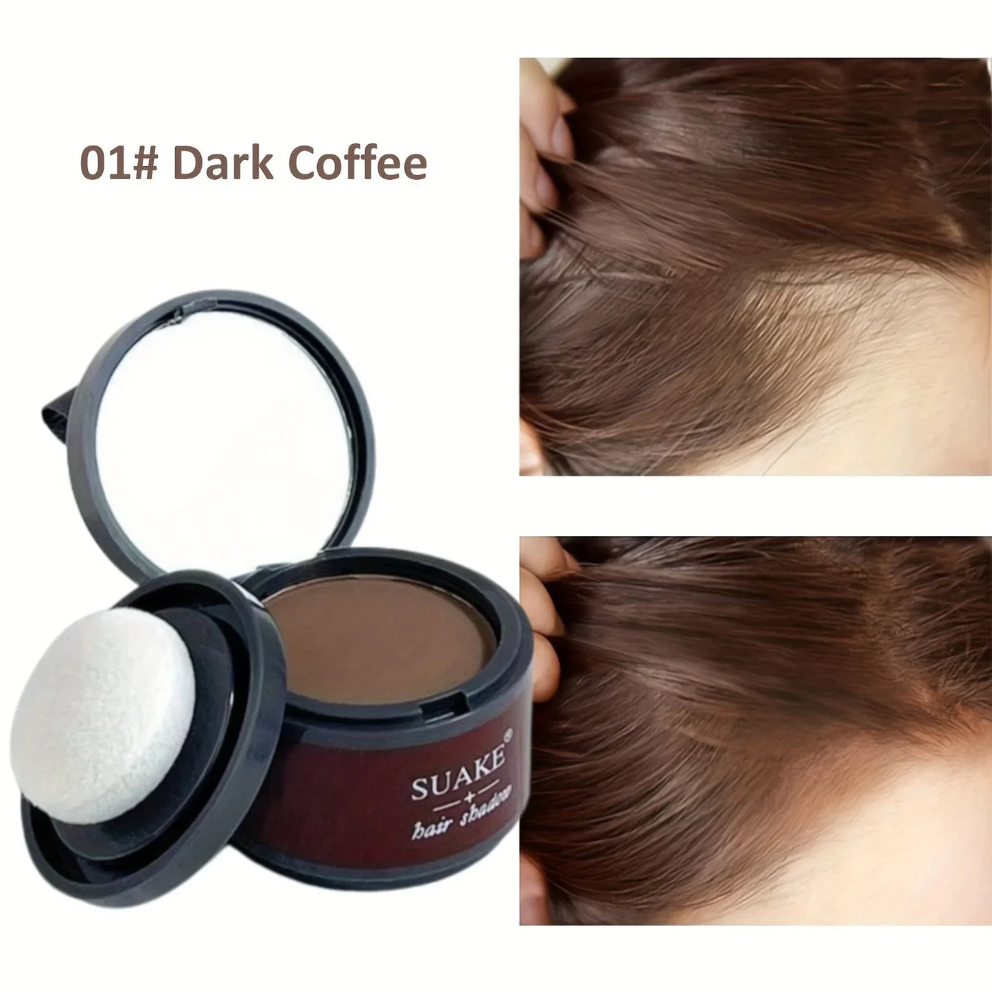 Hair Line Powder Instant Conceal & Root Touch-Up For A Natural Look Hairline Shadow Concealer Coverage Paint Repair Fill In Hair Peaceful Pleasures Health and Wellness 01