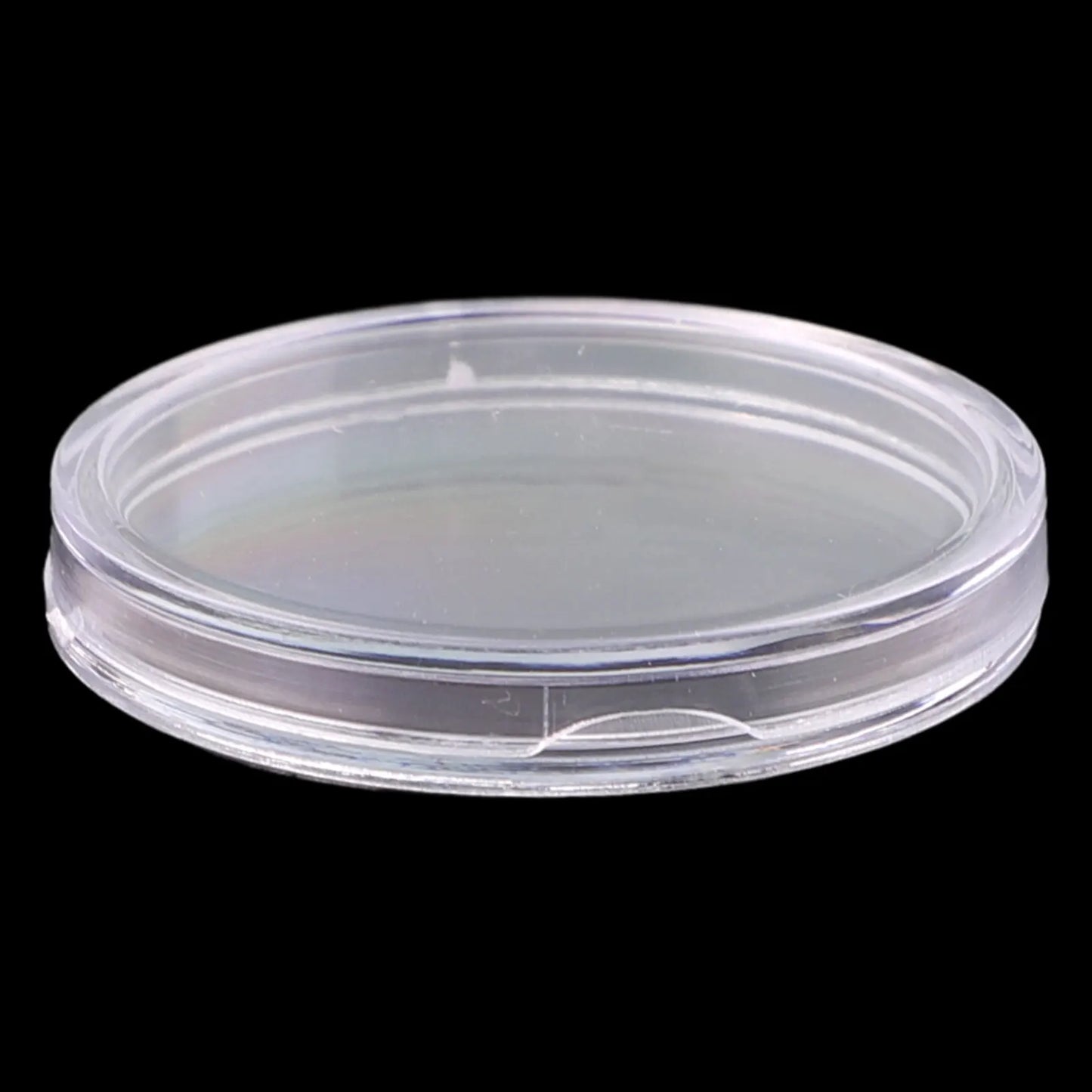 100-Pack Clear 32mm Coin Capsules – Transparent Storage Holders