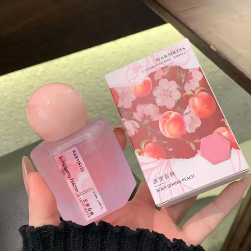 Paris Rose Jasmine Perfume, Fresh Fig Eau De Toilette Master-level Long-lasting Floral Fruity Fragrance Russian Best Selling Peaceful Pleasures Health and Wellness B-Peach Perfume 30ML