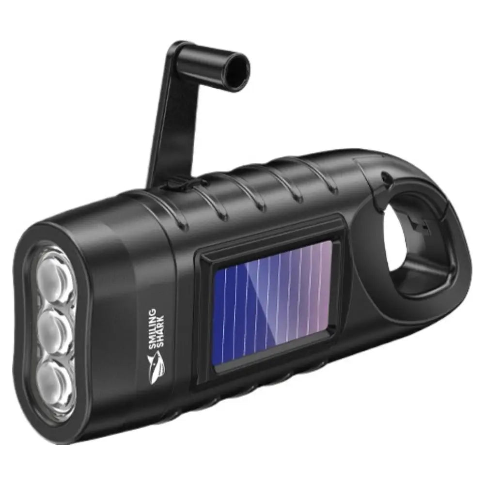 Solar Hand Crank LED Camping Lantern & Flashlight | Emergency