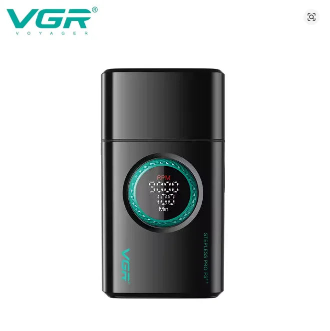 VGR new high-end electric shaver with personalized crack body, multi power control, metal blade head, whitening device V-377 Peaceful Pleasures Health and Wellness USB 2