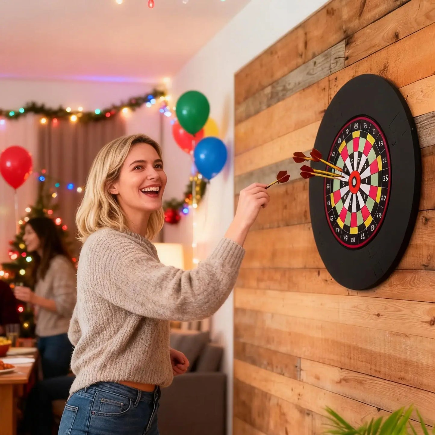 18-Inch Dart Board Wall Protector Ring | Noise Reduction